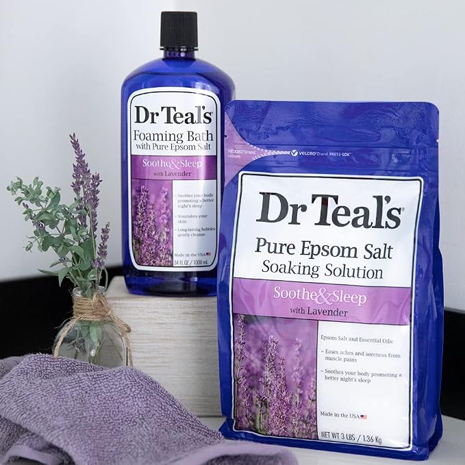 Dr. Teal's Epsom Salt Soaking Solution and Foaming Bath - Image 5