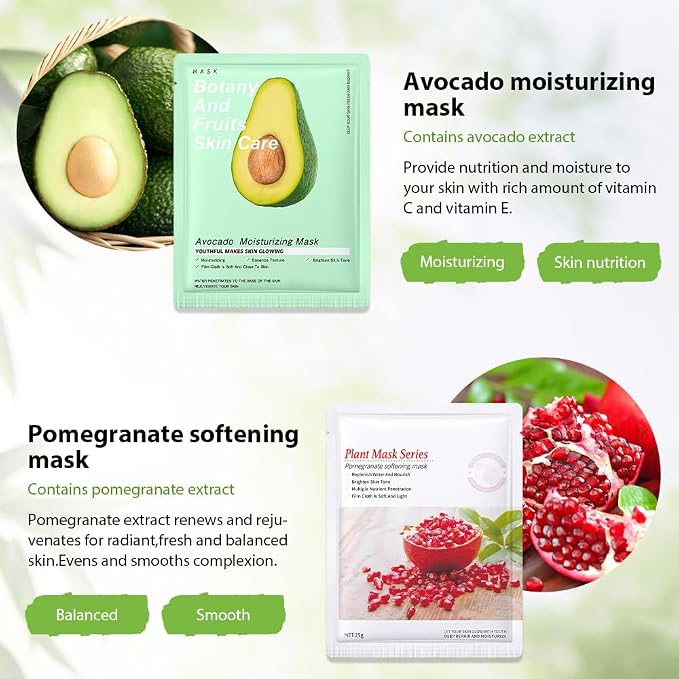 Kaely 6 Pack Variety Face Masks - Image 3