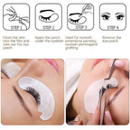 myaokue-up 100 Pairs Eye Gel Pads, Lint Free Under Eye Patches - Image 2