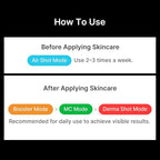 medicube Booster Pro | 6-in-1 Real Glass Glow Beauty Massager | - Image 7