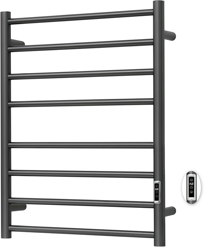 Heated Towel Racks for Bathroom, Wall Mounted Electric Towel Warmer Racks by BLARALA