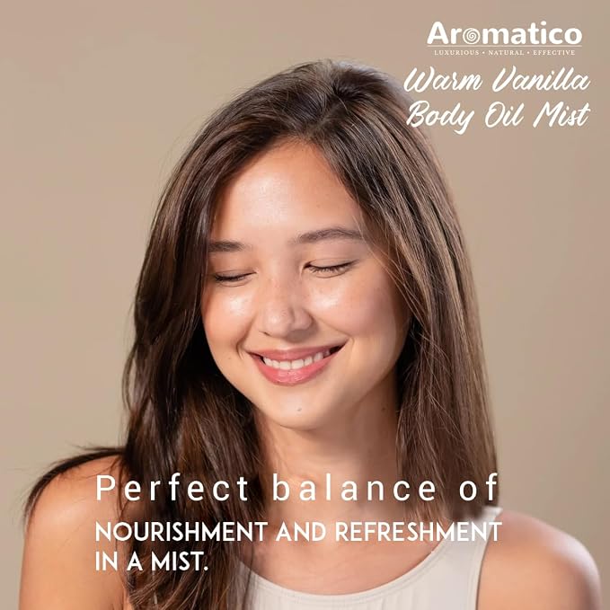 Aromatico Warm Vanilla Body Oil Mist - Image 6