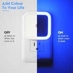 Sujeet Blue Night Light 4 Pack, Night Lights Plug into Wall 4-Pack, Nightlight - Image 2