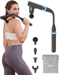 3-in-1 Detachable Massage Gun Deep Tissue, Ergonomic Extension Handle Back by CAREKING
