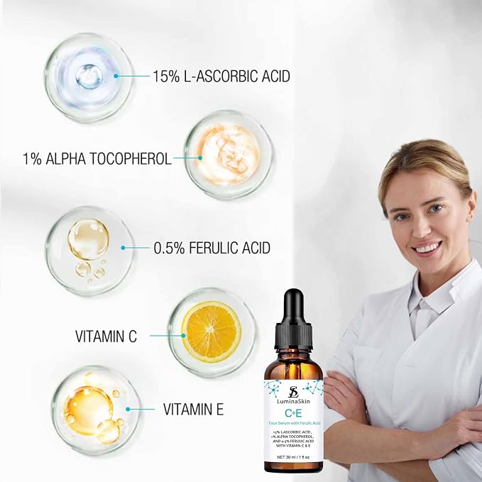 Vitamin C Face Serum Vitamin CE Serum - Image 2
