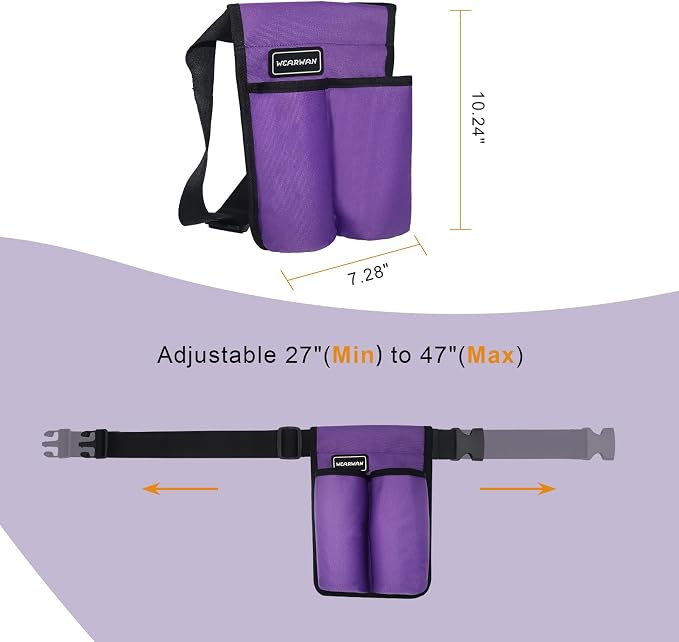 Massage Oil Holster, Adjustable and Durable Massage Holster, Bag only, Bottle - Image 4