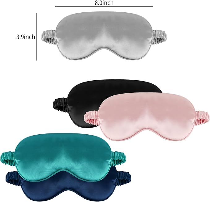 1 Pack Sleep Mask, Silk Eye Mask - Image 3