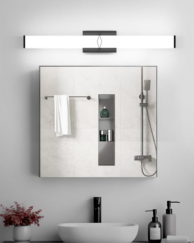 Bathroom Vanity Light, 32inch 5CCT Modern Dimmable Bathroom Light Fixtures Over - Image 6