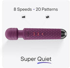 bed geek Handheld Cordless Personal Wand Massager – Waterproof, USB Rechargeable - Image 2