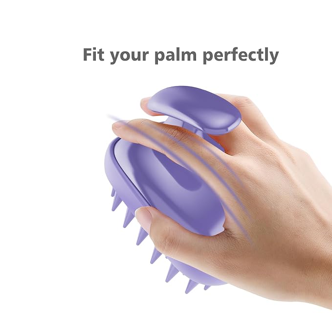 2-in-1 Scalp Massager Shampoo Brush, Scalp Scrubber, Exfoliator Brush - Image 4