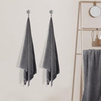 HOMEXCEL Bath Towel Set Pack of 4, 30 x 60 Inches Large Microfiber Bath Towels - Image 6