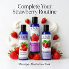 Lick Strawberry Flavored Massage Oil - Image 9