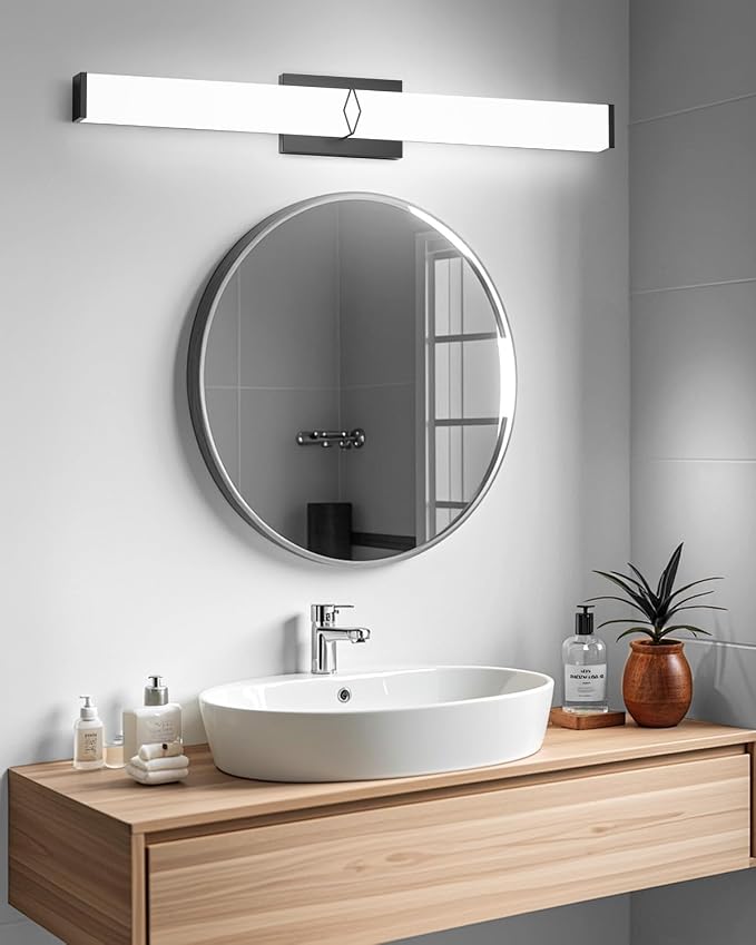 Bathroom Vanity Light, 32inch 5CCT Modern Dimmable Bathroom Light Fixtures Over - Image 7