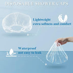 MORGLES 100 Pcs Disposable Shower Caps - Image 4