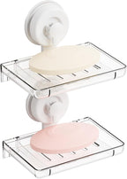 SUOXING 2 Pack Bar of Soap Holder by SuoxingStorage