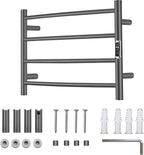 Heated Towel Racks for Bathroom, Wall Mounted Electric Towel Warmer Racks - Image 7