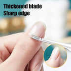 OLIREXD Professional Stainless Steel Cuticle Pusher Trimmer Remover Dead Skin - Image 4