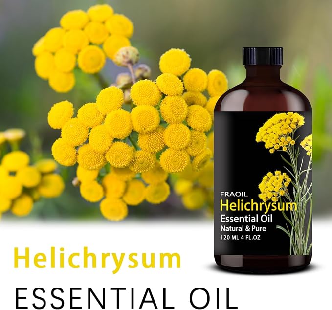 Helichrysum Essential Oil, Helichrysum Oil 4 Fl Oz 120ML - Image 2