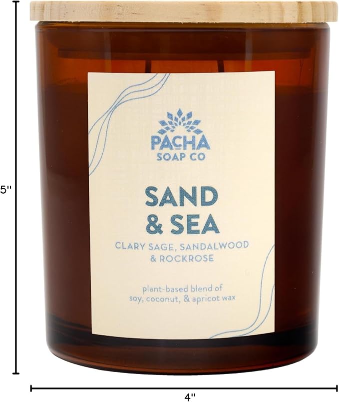 PACHA SOAP Co. Sand & Sea Candle, 7 oz - Image 9