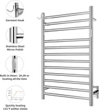 Wall Mounted Towel Warmer 12 Bars - Image 3