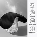 Silk Satin Sleeping Eye Mask, Soft Breathable Blackout Eyeshade Eye Cover - Image 5