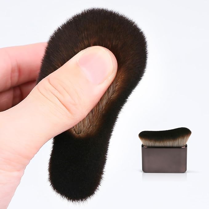 UNIMEIX Self Tanner Brush Sunscreen Body Makeup Brush Kabuki Blend Applicator - Image 2