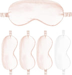 Sleep Masks 5PACK Silk Eyes Cover Satin Eye Mask Silky Blackout Soft Blindfold - Image 7