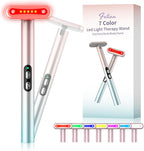 Fxtiaa Led-Face-Wand，7 in 1 LED Light Therapy Facial Red & Blue Rejuvenation by FxtiaaSpecializesinBeauty