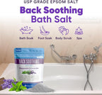 Back Soothing Bath Salt 32 Ounces Epsom Salt - Image 4