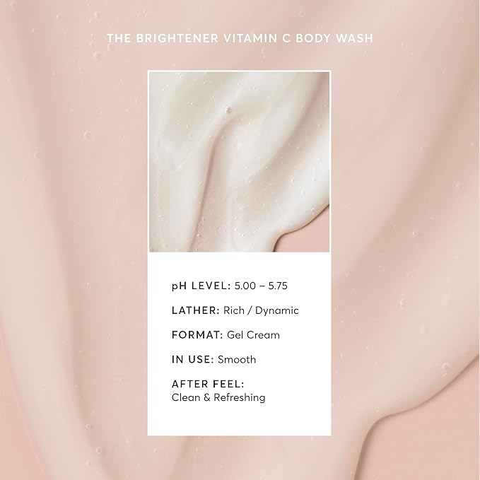 Naturium The Brightener Vitamin C Body Wash, Gentle Cleanser - Image 5