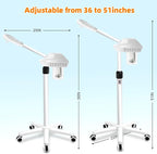 Professional Facial Steamer, Face Steamer on Wheels, SPA Ozone Steamer - Image 7