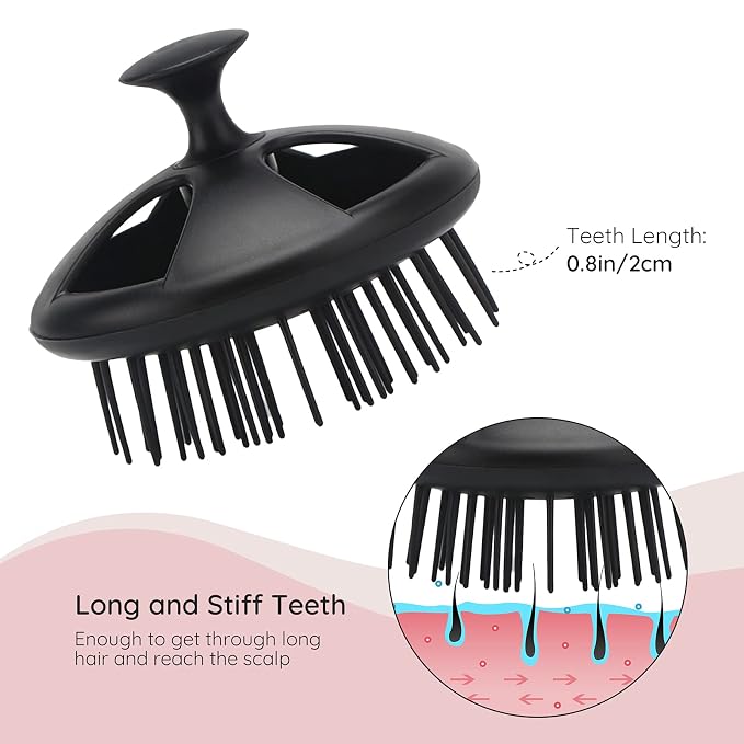 Segbeauty Scalp Massage Brushes, Head Massage Brush - Image 5