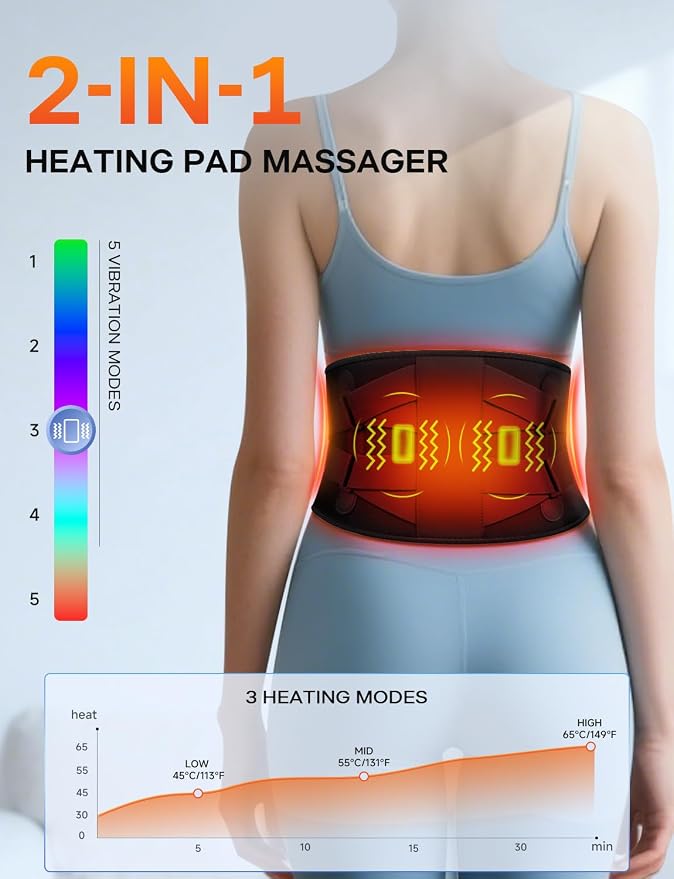 ALLJOY 67" Cordless Heating Pad - Image 2