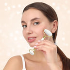 Gua Sha Facial Massage Tool & Jade Roller Set, Facial Massager - Image 6