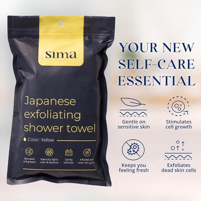 Exfoliating Washcloth Face & Body Scrub Towel - Image 3