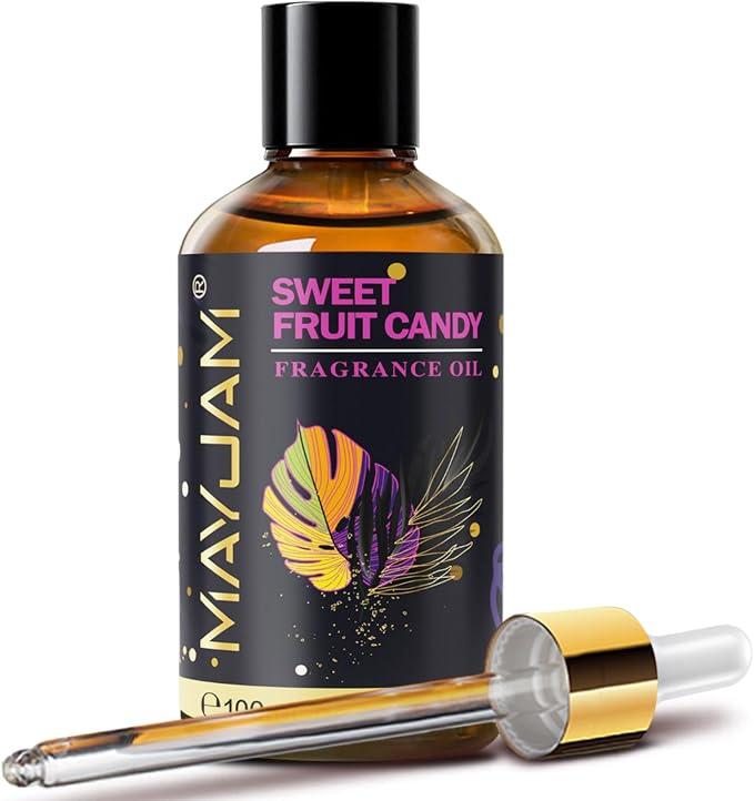 Sweet Fruit Candy Fragrance Oil Essential Oil, MAYJAM 3.38FL.OZ Sweet Fruit by MAYJAM
