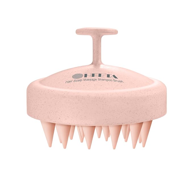 HEETA Scalp Massager Hair Growth, Silicone Scalp Scrubber Shampoo Brush by HEETA