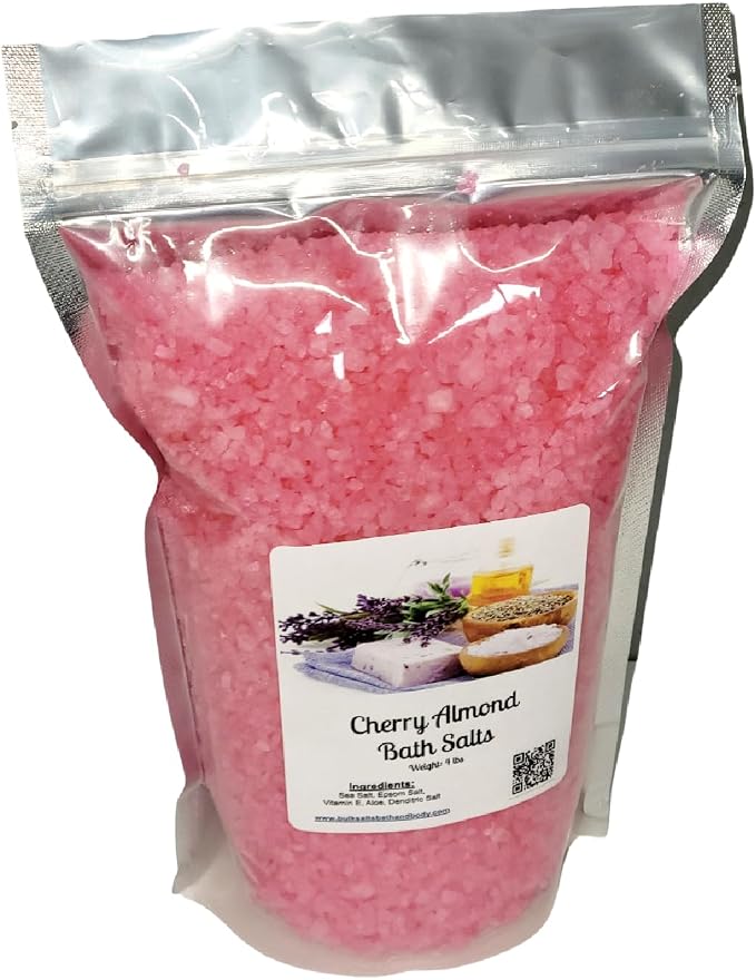Bath Salts | 4lb Bag | Choose Your Scent | Epsom Salt | Sea Salt| Bathing | by Bulk+Salts+Bath+%26+Body