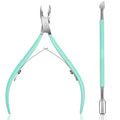Ejiubas Cuticle Trimmer with Cuticle Pusher Cuticle Nipper Professional Grade by Ejiubas