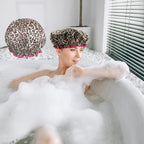 Shower Cap for Women, Hotel and Hair Salon … - Image 6