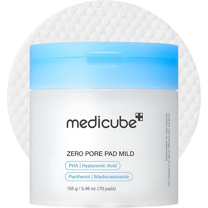 medicube Toner Pads Zero Pore Pad Mild 2.0 | Gentle Calming Toner Pad by medicube