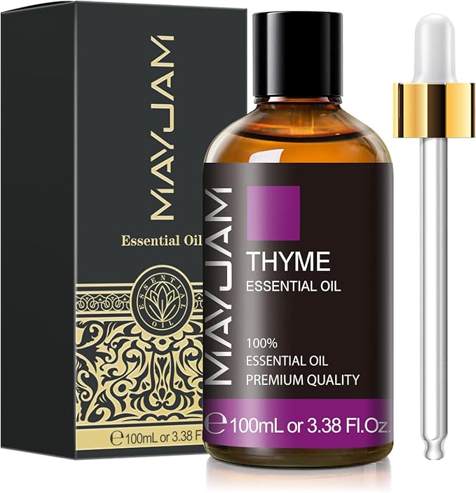 Thyme Essential Oil 3.38FL.OZ by MAYJAM