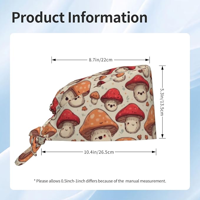 Alligator Ice Cream Working Cap, Scrub Cap - Image 5