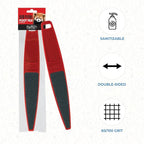 ForPro Professional Collection Red Panda Foot File, 60/100 Grit, Double-Sided - Image 5