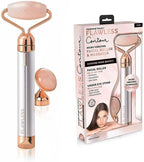 Finishing Touch Flawless Contour Vibrating Facial Roller & Massager, Rose Quartz by FinishingTouchFlawless