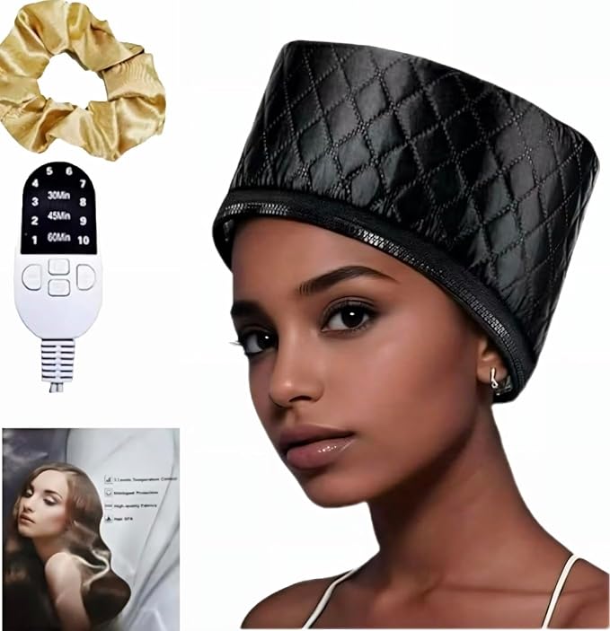 Great For Portable Home Hair Spa Cap, Hair Care Cap, Deep Conditioning by Unknown