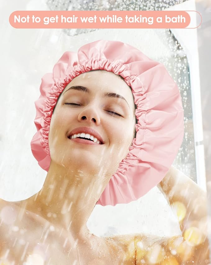 Aquior Shower Caps, Reusable Shower Cap - Image 5