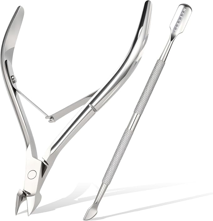 Makartt Cuticle Trimmer with Cuticle Pusher by Makartt