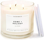 Calyan Wax Co. Home & Holiday 3 Wick Scented Candle by CalyanWaxCo