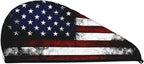 American Flag Hair Towel Wrap, Absorbent Hair Drying Towel, Microfiber Hair - Image 2